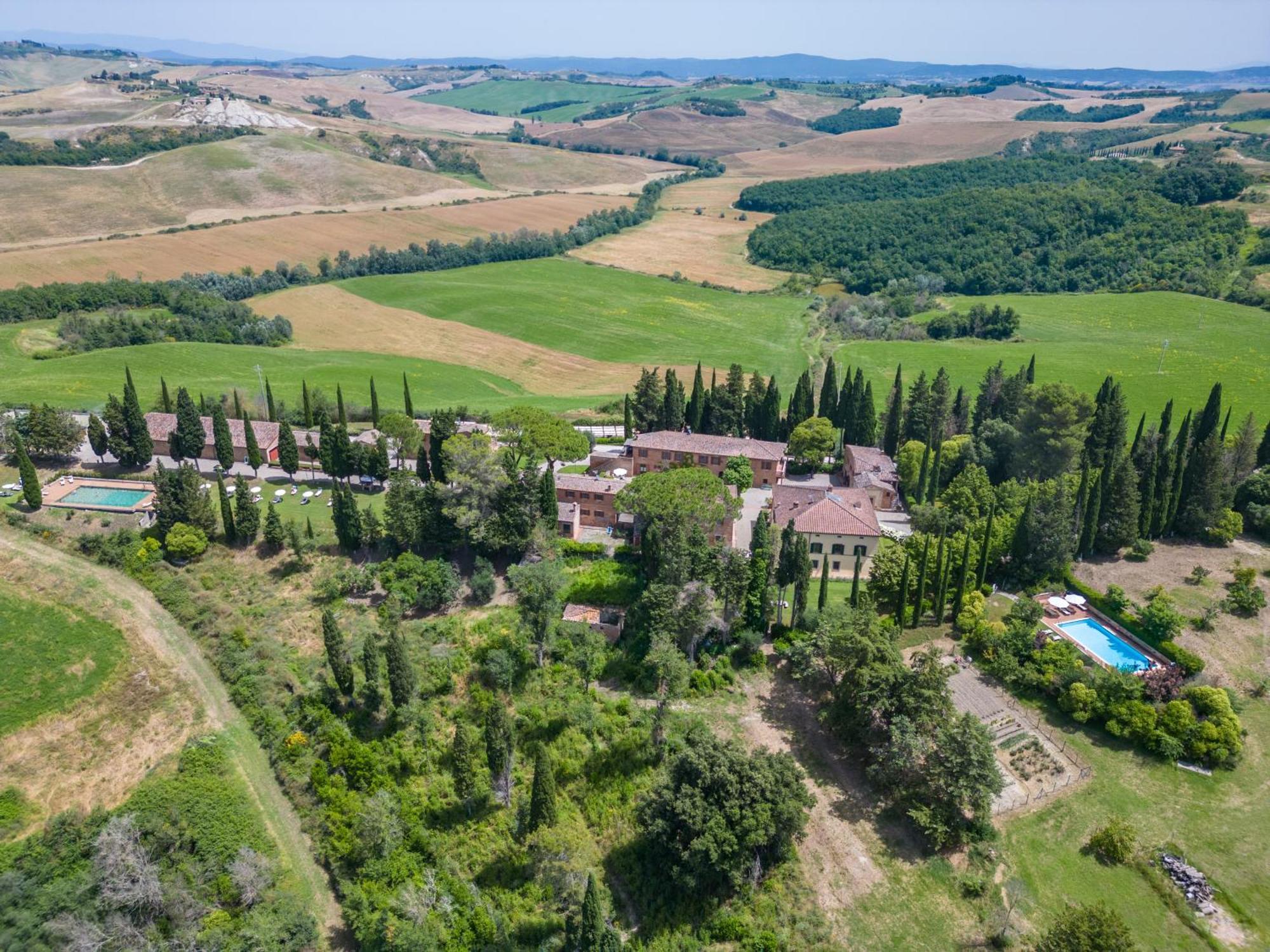 Villa Agriturismo Tenuta La Campana Asciano Εξωτερικό φωτογραφία
